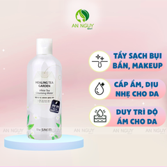 Nước Tẩy trang The Saem Healing Tea Garden Cleansing Water Chiết Xuất Từ Các Loại Trà 300ml