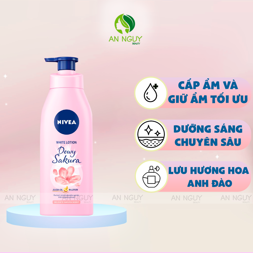 Sữa Dưỡng Thể Nivea White Lotion Dưỡng Trắng, Cấp Ẩm 350ml