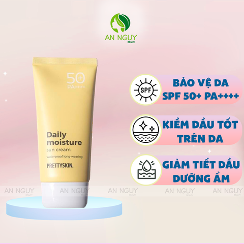 Kem Chống Nắng PrettySkin Sun Cream SPF 50+ /PA++++Bảo Vệ Da Tối Ưu 70ml