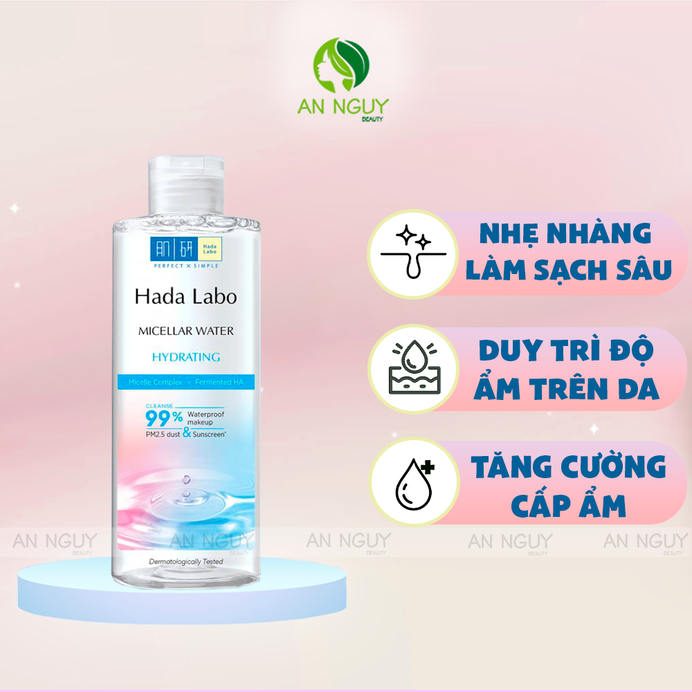 Nước Tẩy Trang Hada Labo Micellar Water Sạch Sâu, Dưỡng Da 240ml