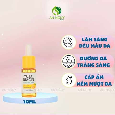 Tinh Chất Dưỡng Trắng Da Some By Mi Yuja Niacin Blemish Care Serum Chiết Xuất Quả Thanh Yên 10ml