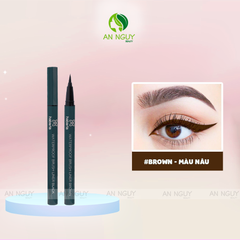 Kẻ Mắt Nước Habaria Waterproof Brush Liner Mềm Mịn, Lâu Trôi 1gr