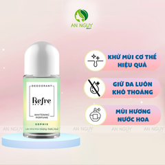 Lăn Khử Mùi Refre Deodorant Whitening Perfume 40ml