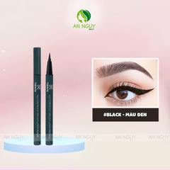 Kẻ Mắt Nước Habaria Waterproof Brush Liner Mềm Mịn, Lâu Trôi 1gr