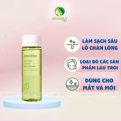 Nước Tẩy Trang Mắt Môi Innisfree Apple Seed Lip & Eye Remover 100ml