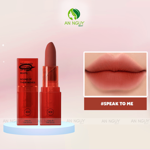 Son Thỏi 3CE Soft Matte Lipstick My Moves Edition (Bản Giới Hạn) 3.5gr