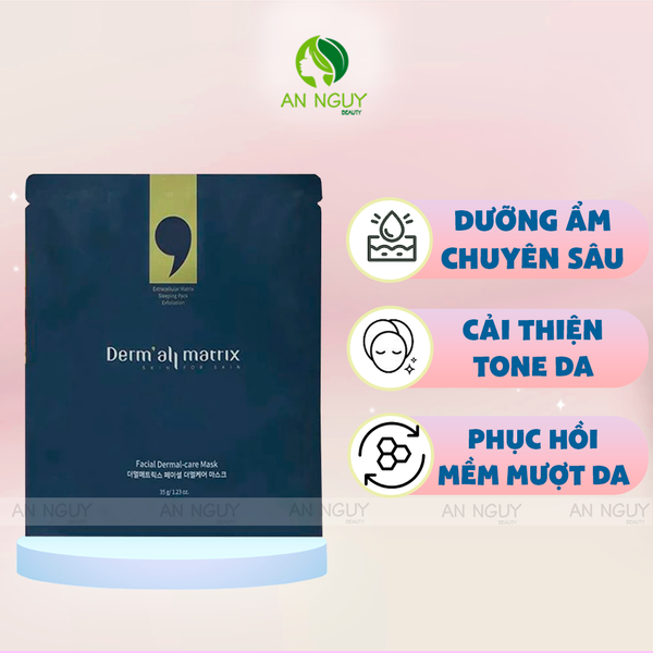 Mặt Nạ Derm-all Matrix Advanced Skin Care System Facial Mask Giúp Trắng Da, Chống Lão Hóa 35g