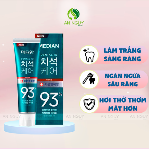 Kem Đánh Răng Median Dental IQ 93% 120g