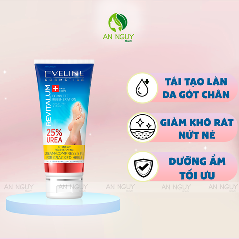 Kem Dưỡng Eveline Revitalum Intensely Regenerating Ngừa Nứt Gót Chân 75ml