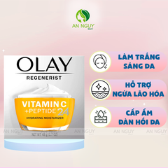 Kem Dưỡng Olay Vitamin C+Peptide 24 Giúp Sáng Da 48g
