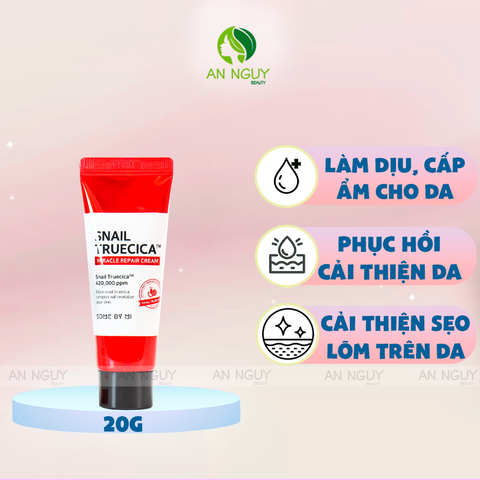 Kem Dưỡng Ốc Sên Some By Mi Snail Truecica Cream 20g