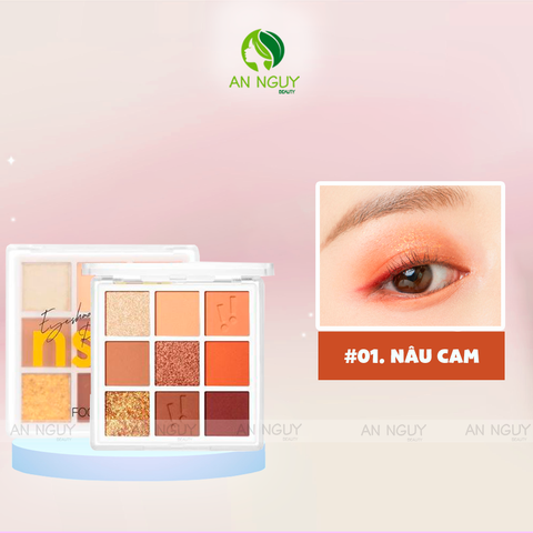 Bảng Phấn Mắt 9 Ô Focallure Eyeshadow Palette FA167 9gr