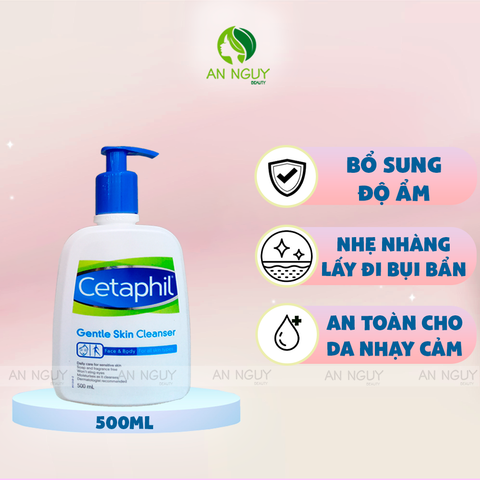 Sữa Rửa Mặt Cetaphil Gentle Skin Cleanser Dịu Nhẹ Cho Da Nhạy Cảm (Mẫu Cũ)