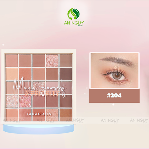 Bảng Phấn Mắt 25 Ô Gogo Tales Back To Reality Eyeshadow Palette 29.5gr