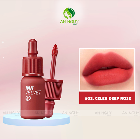 Son Kem Lì Peripera Ink Velvet Mềm Mịn, Lên Chuẩn Màu 4gr