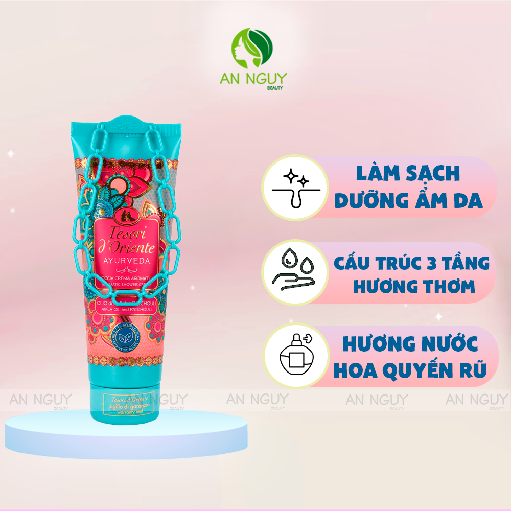 Sữa Tắm Hương Nước Hoa Tesori d'Oriente Shower Cream 250ml