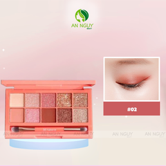 Bảng Phấn Mắt 10 Ô Habaria Eyeshadow Palette 10gr