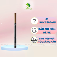 Chì Kẻ Mày The Face Shop Designing Eyebrow Pencil 0.3gr #01 Light Brown