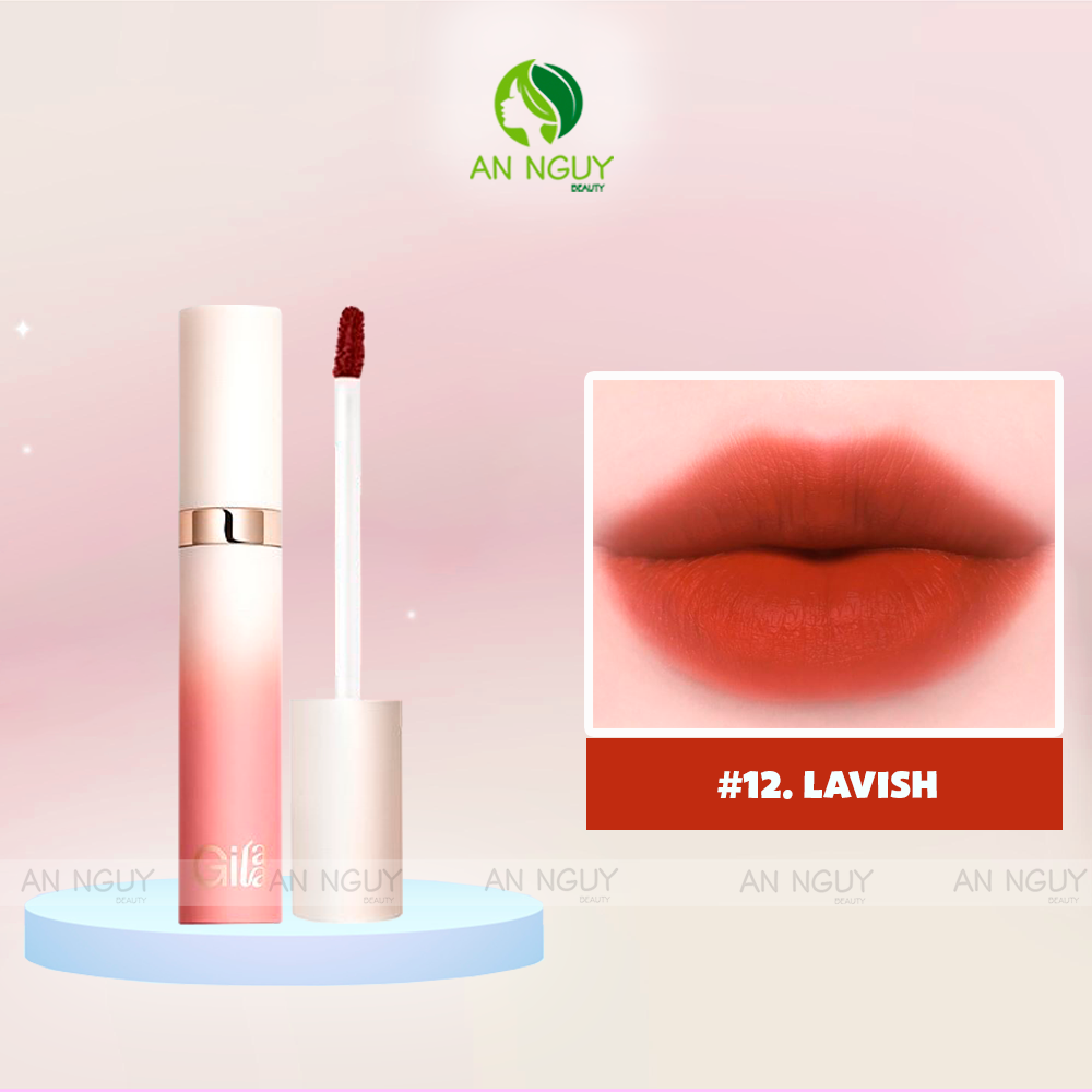 Son Kem Lì Gilaa Long Wear Lip Cream Rich Rosie Edition 5gr