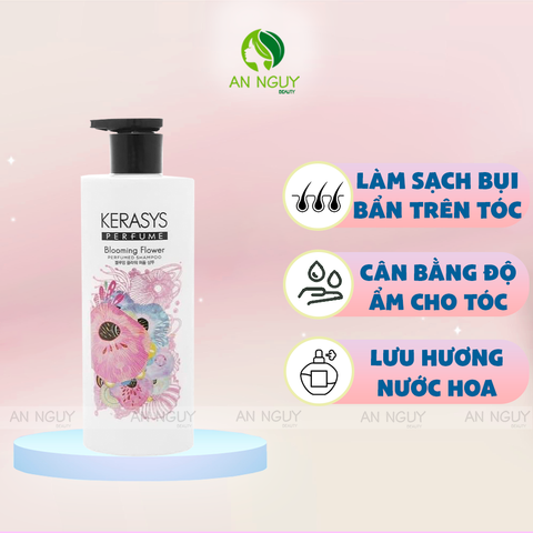 Dầu Gội Hương Nước Hoa KERASYS Perfume Shampoo Blooming Flower 600ml