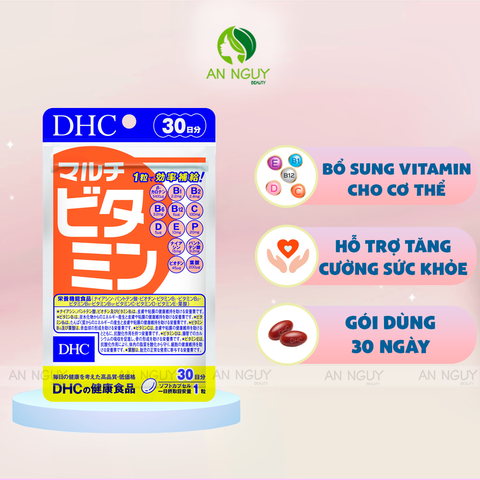 Viên Uống DHC Multi Vitamin 30 Ngày