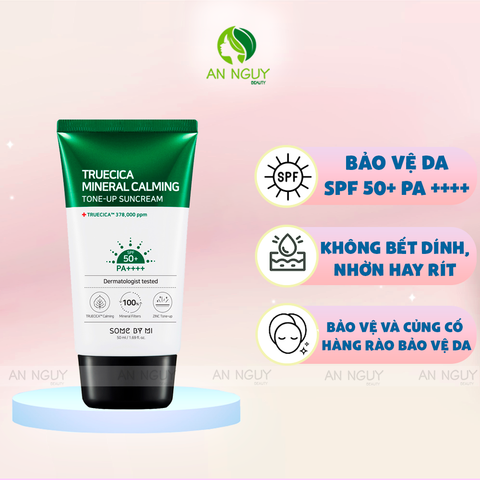 Kem Chống Nắng Some By Mi Truecica Mineral Calming Tone-Up Suncream