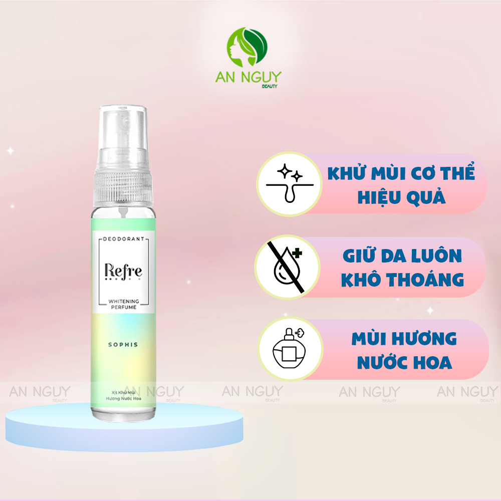 Xịt Khử Mùi Refre Deodorant Whitening Perfume Mist Hương Nước Hoa ...