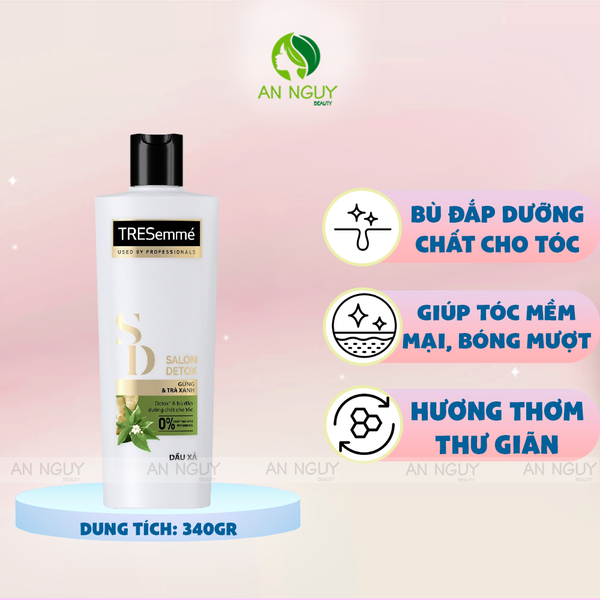 Dầu Xả TRESemmé Salon Detox Giúp Tóc Chắc Khỏe Salon Detox Conditioner 340gr