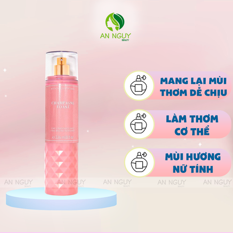 Xịt Thơm Bath & Body Works Champagne Toast Fine Fragrance Mist Hương Thơm Nữ Tính 236ml