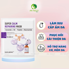 Mặt Nạ Da Sur.Medic Super Calm Repairing Mask Phục Hồi, Làm Dịu Da Cấp Tốc 28gr