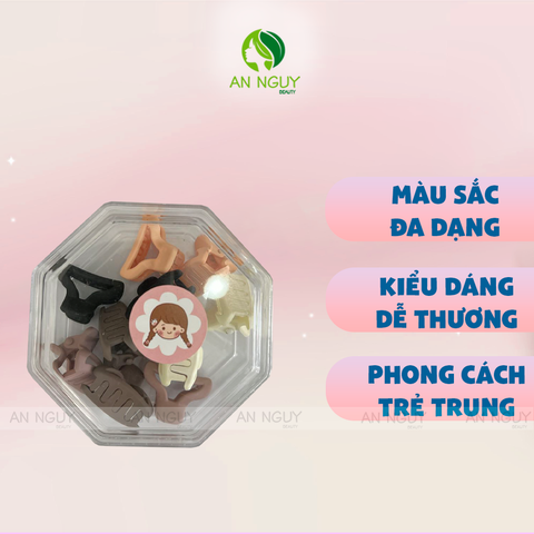 Hộp Cào Tóc Mini Nhiều Loại Xinh Xắn (Hộp Cô Gái)