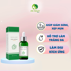 Chấm Mụn Derladie Herbal Ampoule For Blemish Chiết Xuất Tràm Trà 10ml