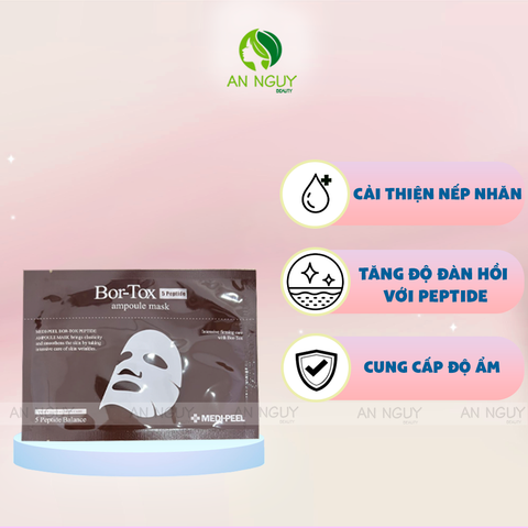 Mặt Nạ Medi-Peel Bortox Peptide Ampoule Mask Chống Lão Hoá Nâng Cơ 30ml