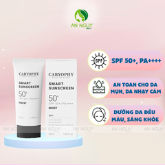 Kem Chống Nắng Caryophy Smart Sunscreen SPF50+ PA++++ Moist Dưỡng Ẩm Da 50ml