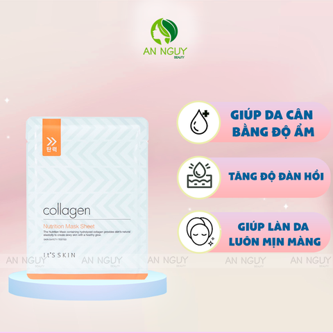 Mặt Nạ It's Skin Collagen Nutrition Mask Sheet 17g