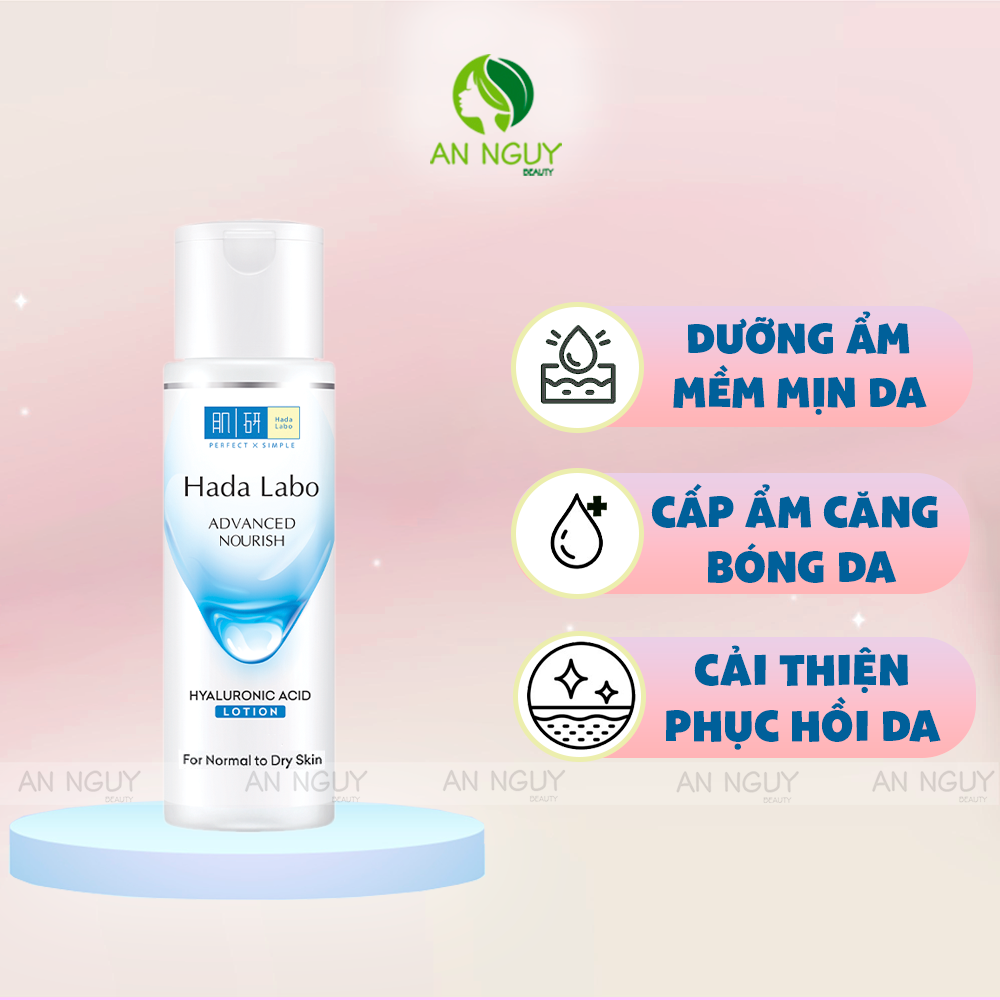 Dung Dịch Hada Labo Advanced Nourish Hyaluron Lotion Dry Skin Dưỡng Ẩm Tối Ưu Da Thường, Khô