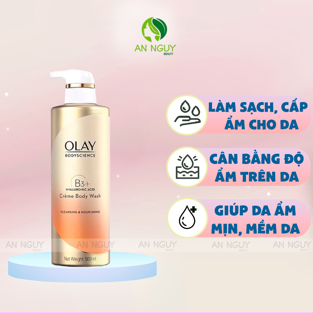 Sữa Tắm Olay Creme Body Wash 500ml