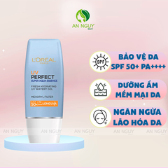 Kem Chống Nắng L'Oreal Paris Skincare UV Perfect Aqua Essence Dưỡng Ẩm 30ml