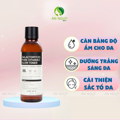 Nước Hoa Hồng Some By Mi Galactomyces Pure Vitamin C Glow Toner Dưỡng Sáng, Ngừa Lão Hóa 200ml