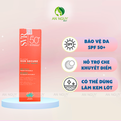 [Date 11/2024] Kem Chống Nắng SVR Sun Secure Fluide SPF50+ Trong Suốt, Không Nhờn Rít 50ml