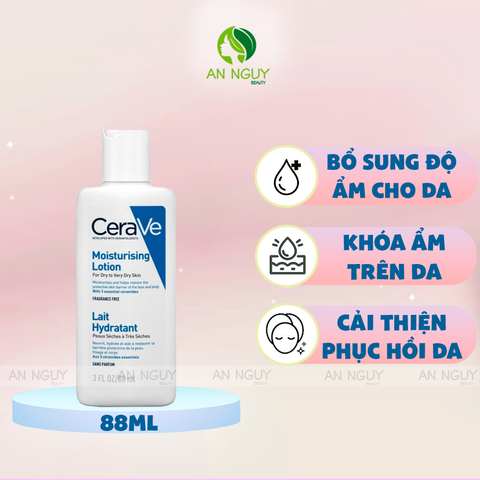 Sữa Dưỡng Ẩm Cerave Lotion Moisturising For Dry To Dry Skin Dành Cho Da Khô