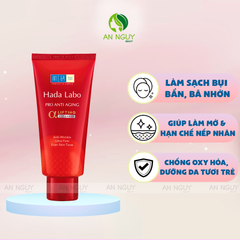 Sữa Rửa Mặt Hada Labo Pro Anti Aging α Lifting Cleanser Cải Thiện Lão Hoá Da 80gr