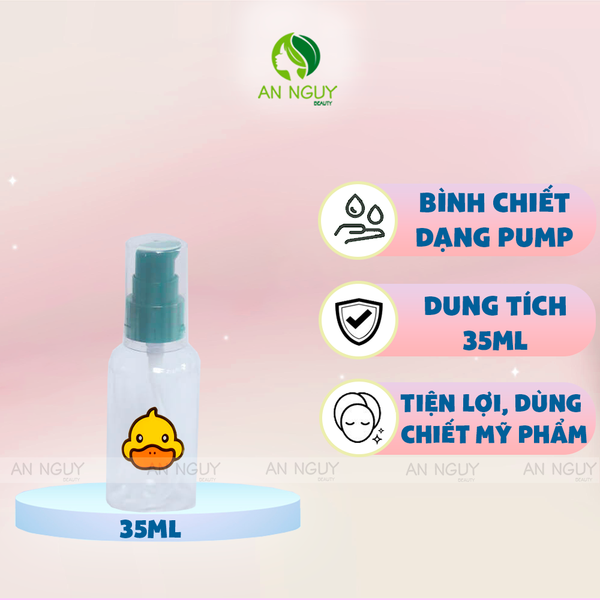 Bình Chiết Mỹ Phẩm Dạng Vòi Tiện Lợi Khi Du Lịch Nhiều Dung Tích