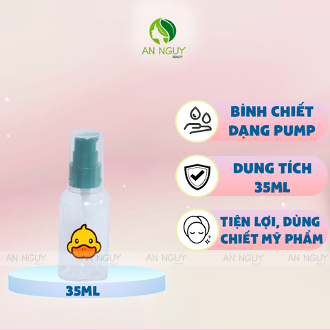 Bình Chiết Mỹ Phẩm Dạng Vòi Tiện Lợi Khi Du Lịch Nhiều Dung Tích