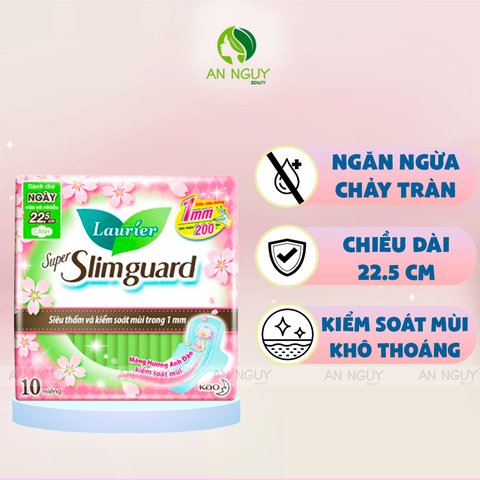 Băng Vệ Sinh Laurier Super Slimguard Hương Anh Đào