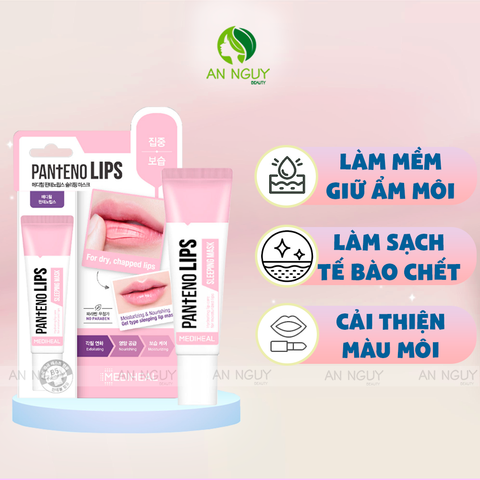 Mặt Nạ Ngủ Cho Môi Mediheal Pantenolips Sleeping Mask 10ml