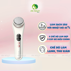 Máy Đẩy Tinh Chất HALIO Ion Hot & Cool Beauty Device Nâng Cơ Mặt, Dưỡng Sáng