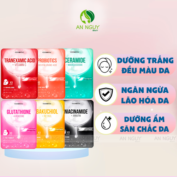 Mặt Nạ Dưỡng Da Foodaholic Treatment Ample Mask 23ml