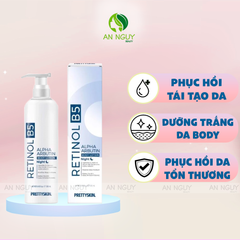 Kem Dưỡng Trắng Da Body PrettySkin Alpha Arbutin Body Lotion 250ml