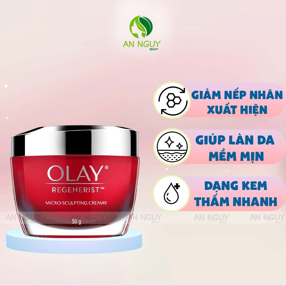 Kem Dưỡng Da Olay Regenerist Dưỡng Ẩm, Ngăn Ngừa Lão Hóa Da 50gr (Hàng Nhập Khẩu)